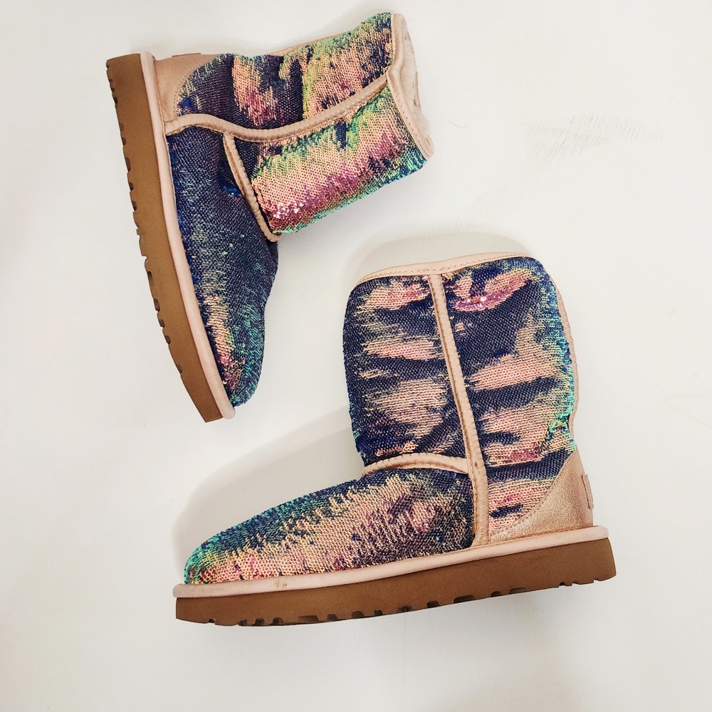 UGG Multicolor Sequin Winter Boots